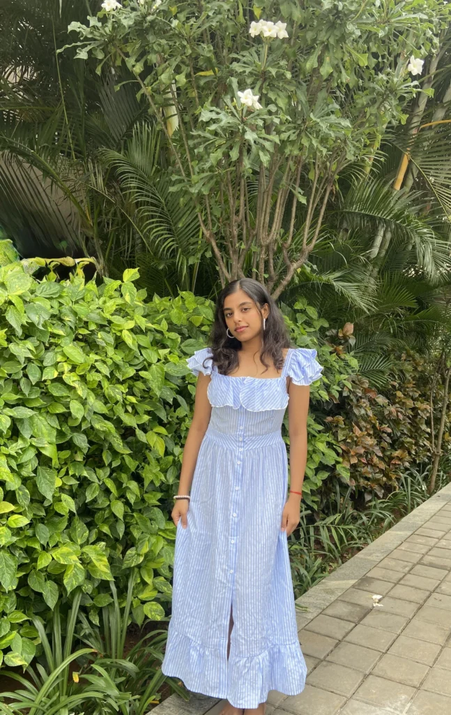 French Press Blue Dress