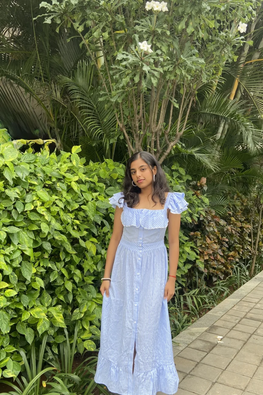 French Press Blue Dress